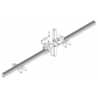 Направляющая настенная рейка (2м) для пил Hycon