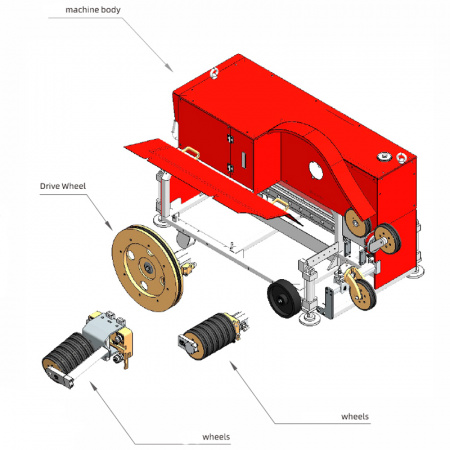 Машина канатной резки бетона TARS TDSJ-B6