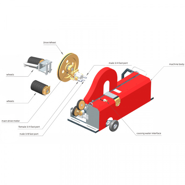 Машина канатной резки TARS TDSJ-B4