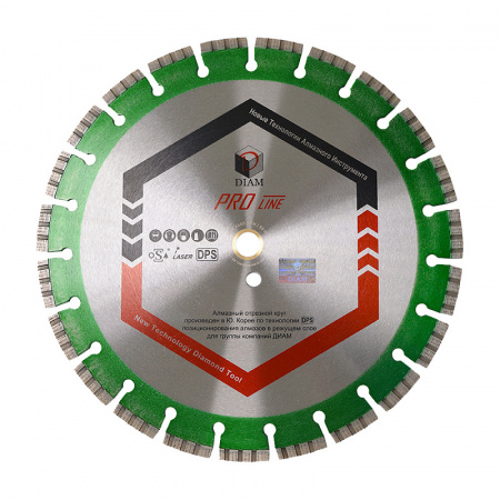 Алмазный диск Diam 1A1RSS ГРАНИТ PRO LINE LASER G2