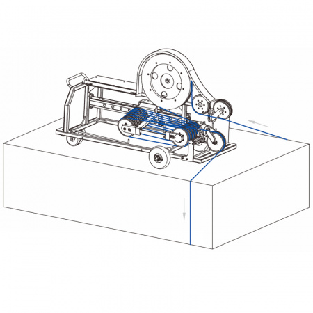 Машина канатной резки TARS TDSJ-B4