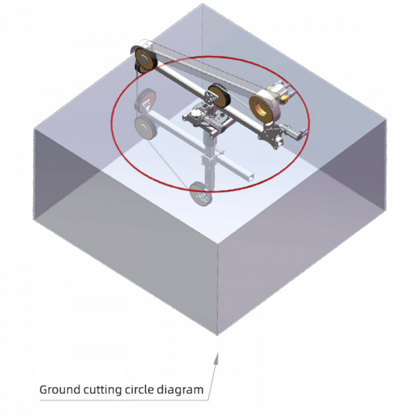 Круговая канатная пила TDSJ-YJ01