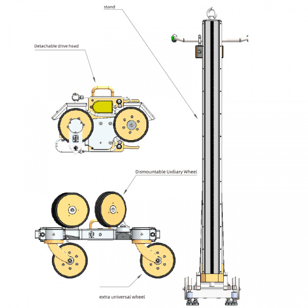 Канатная стенорезная машина TARS TDSJ-B1