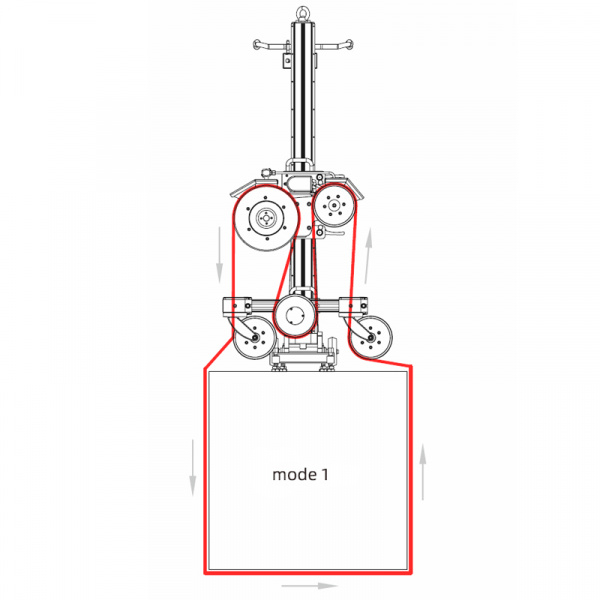 Канатная стенорезная машина TARS TDSJ-A2