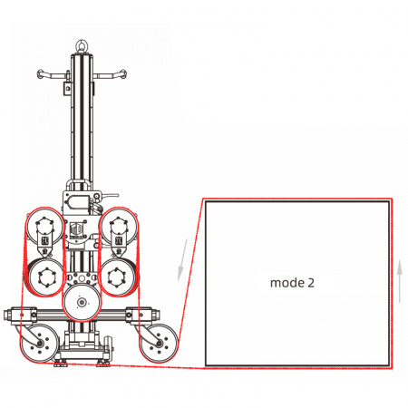 Канатная стенорезная машина TARS TDSJ-B3