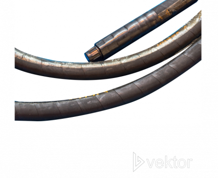 Гибкие валы Vektor к наконечникам 51/76 мм