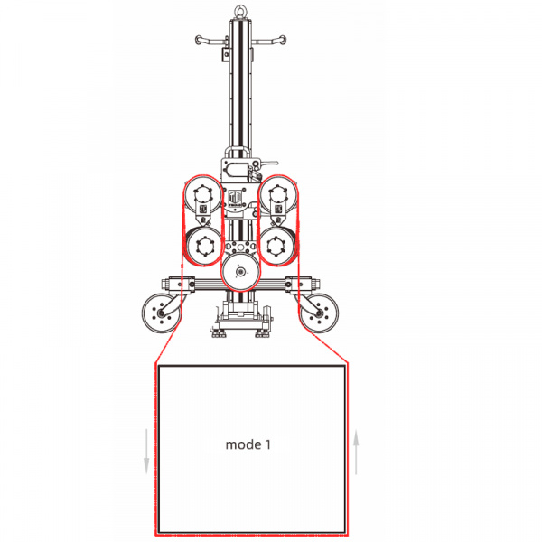 Канатная стенорезная машина TARS TDSJ-B3