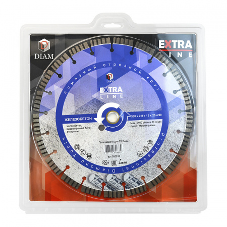 Алмазный диск Diam 1A1RSS ЖЕЛЕЗОБЕТОН EXTRA LINE