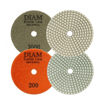 Алмазные гибкие шлифовальные круги Diam EXTRA LINE UNIVERSAL (мокрая/сухая)