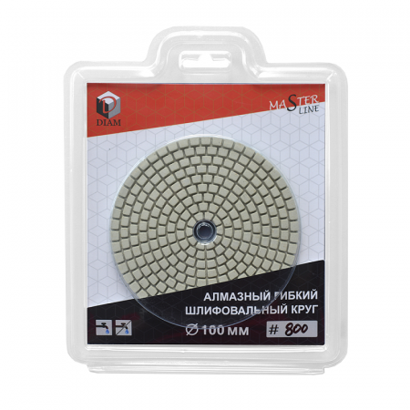 Алмазные гибкие шлифовальные круги Diam MASTER LINE Universal (мокрая/сухая)