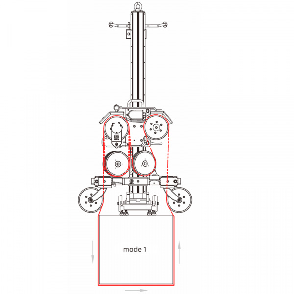Канатная стенорезная машина TARS TDSJ-B1